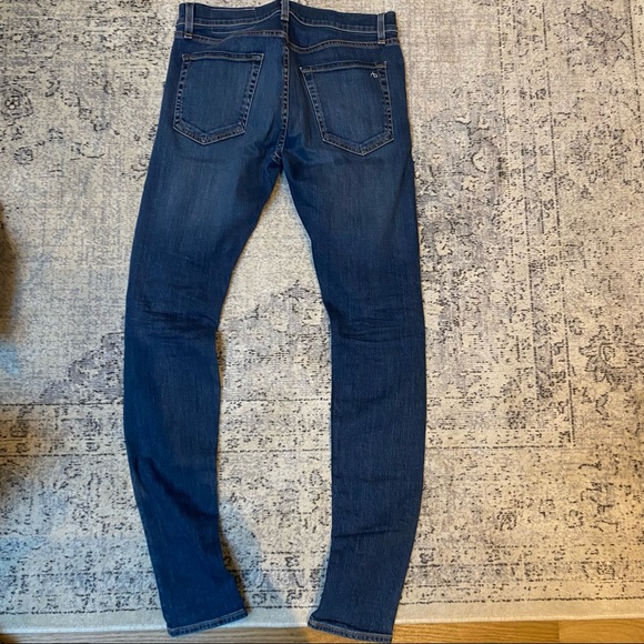 Rag & Bone Standard Issue Fit 1 Skinny Fit Jeans, Sise 30 - Picture 7 of 10